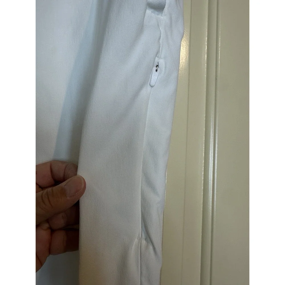 Lululemon Men's ABC Pant Slim Warpstreme‎ white M5A18S Size 36 golf athleisure